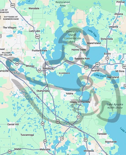 New Image Roofing Service Area in Central Florida